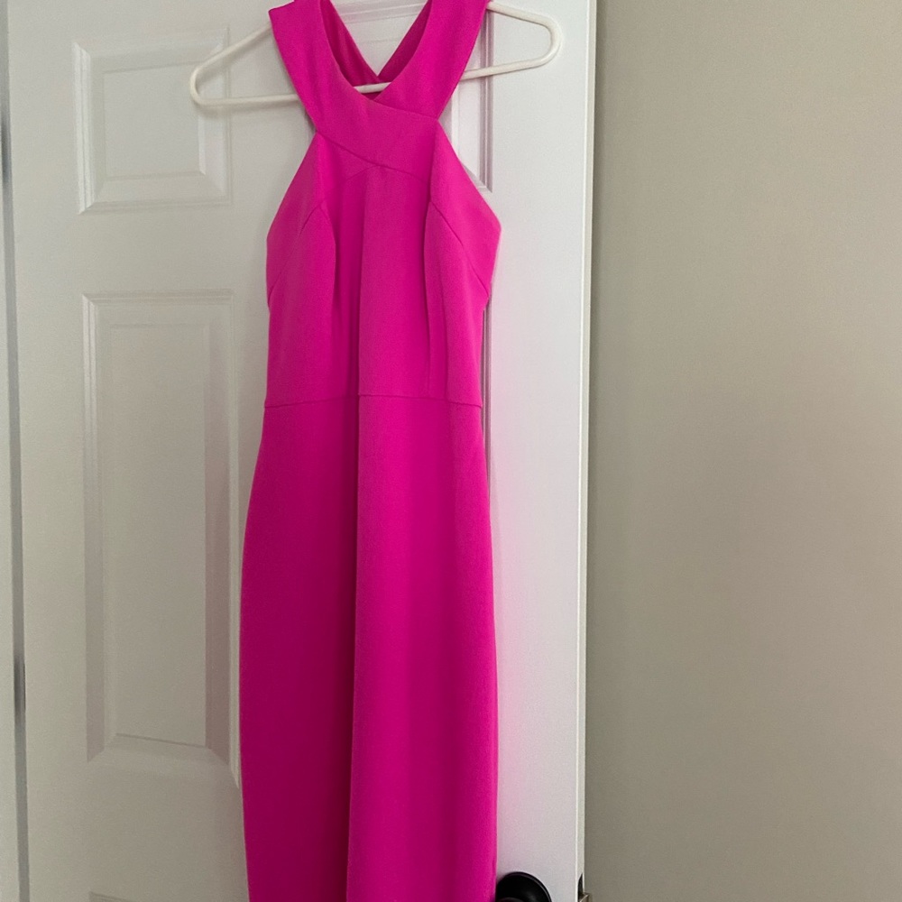 Vibrant hot pink Cece dress size 6